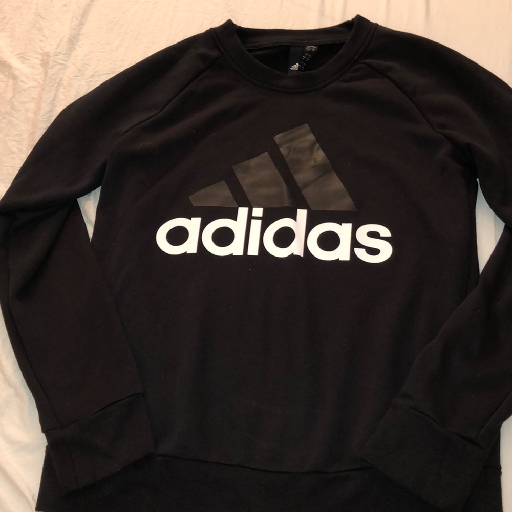 Adidas black sweatshirt